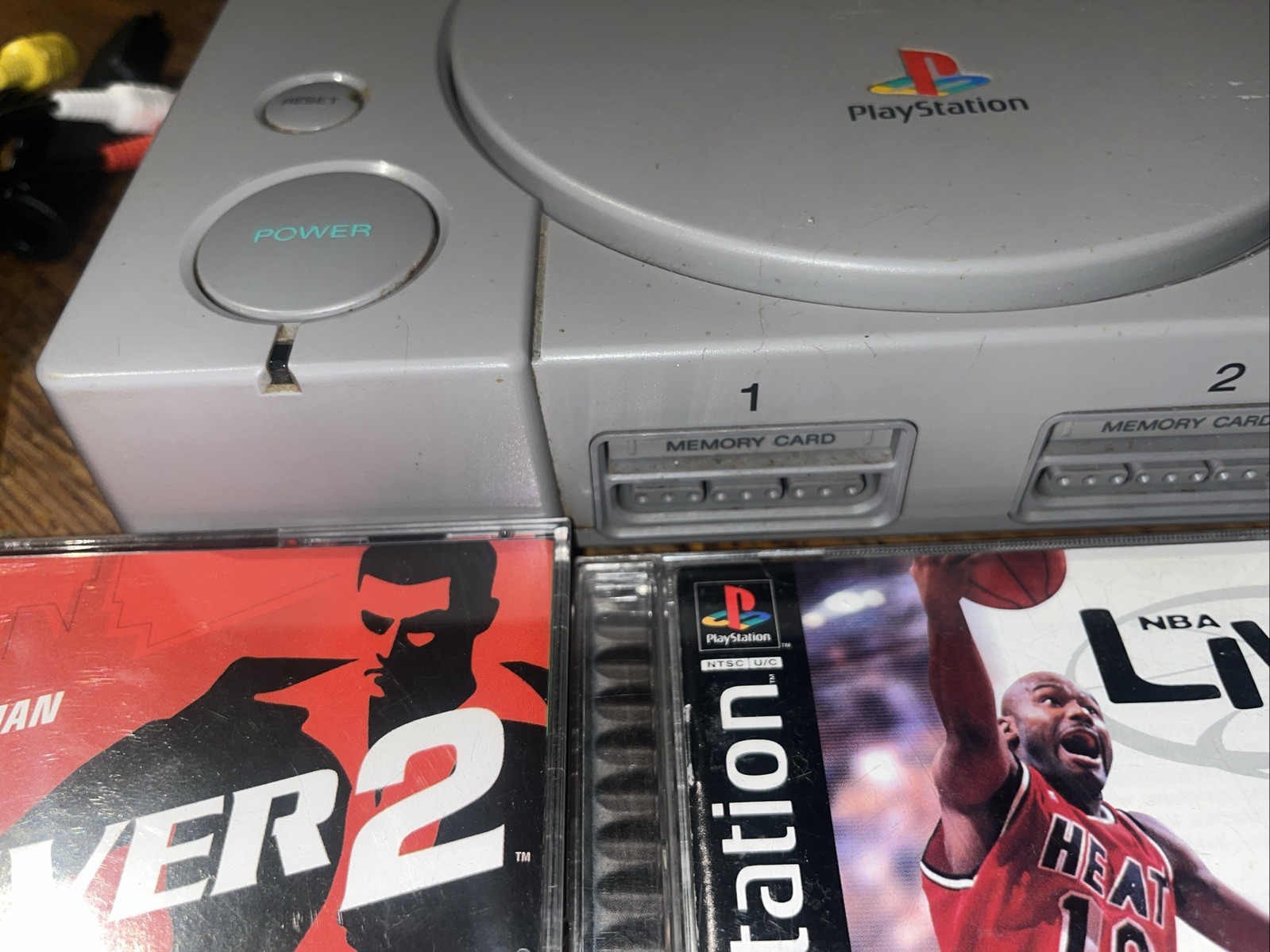 Sony PlayStation 1 PS1 Console SCPH-7501 Controllers Games Cords