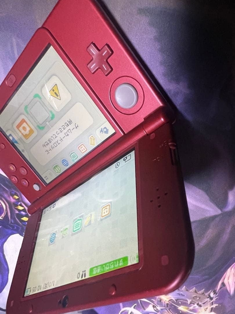 3DS/2DS/DS Nintendo3Ds Ll Metallic Red Body New3Dsll Japan