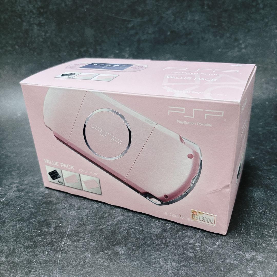 Near Mint Sony PSP-3000 PSP 3000 Console Pink Region Free Value Pack