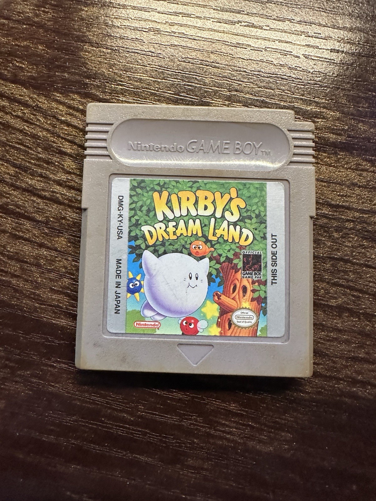 Kirby’s Dream Land – Nintendo Game Boy 1992 – Authentic Tested Working Loose