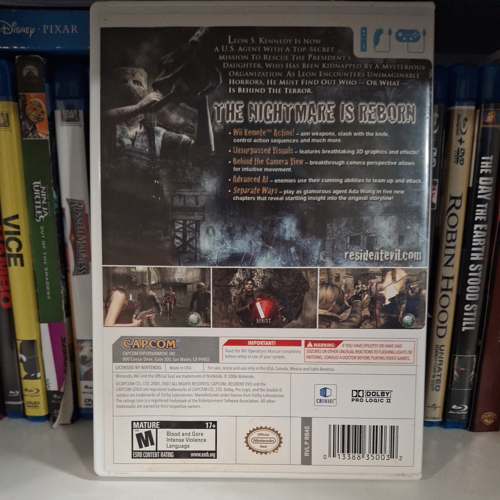 Resident Evil 4 — Wii Edition (Nintendo Wii, 2007)