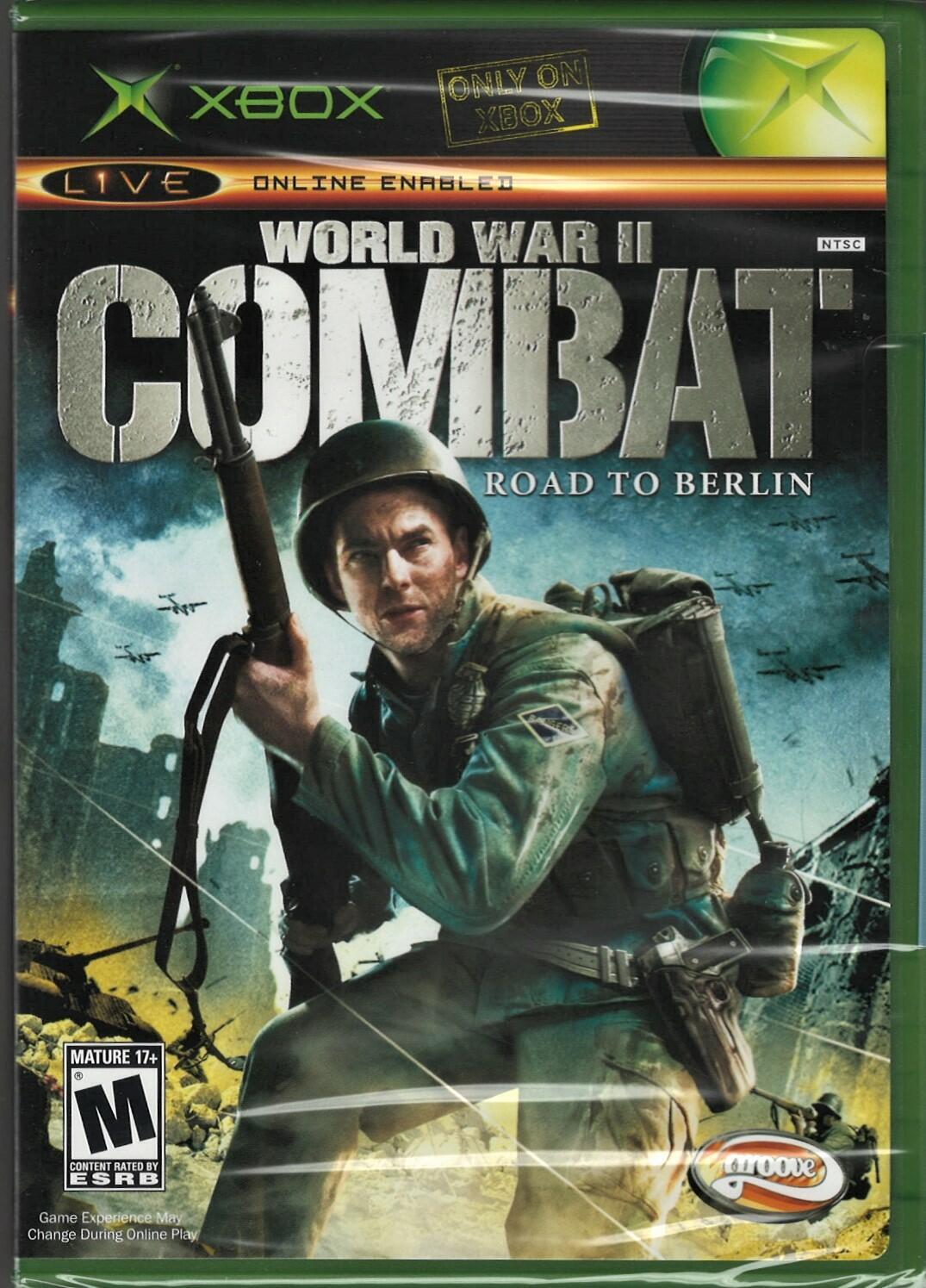World War II Combat: Road to Berlin Xbox (Brand New Factory Sealed US Version) X