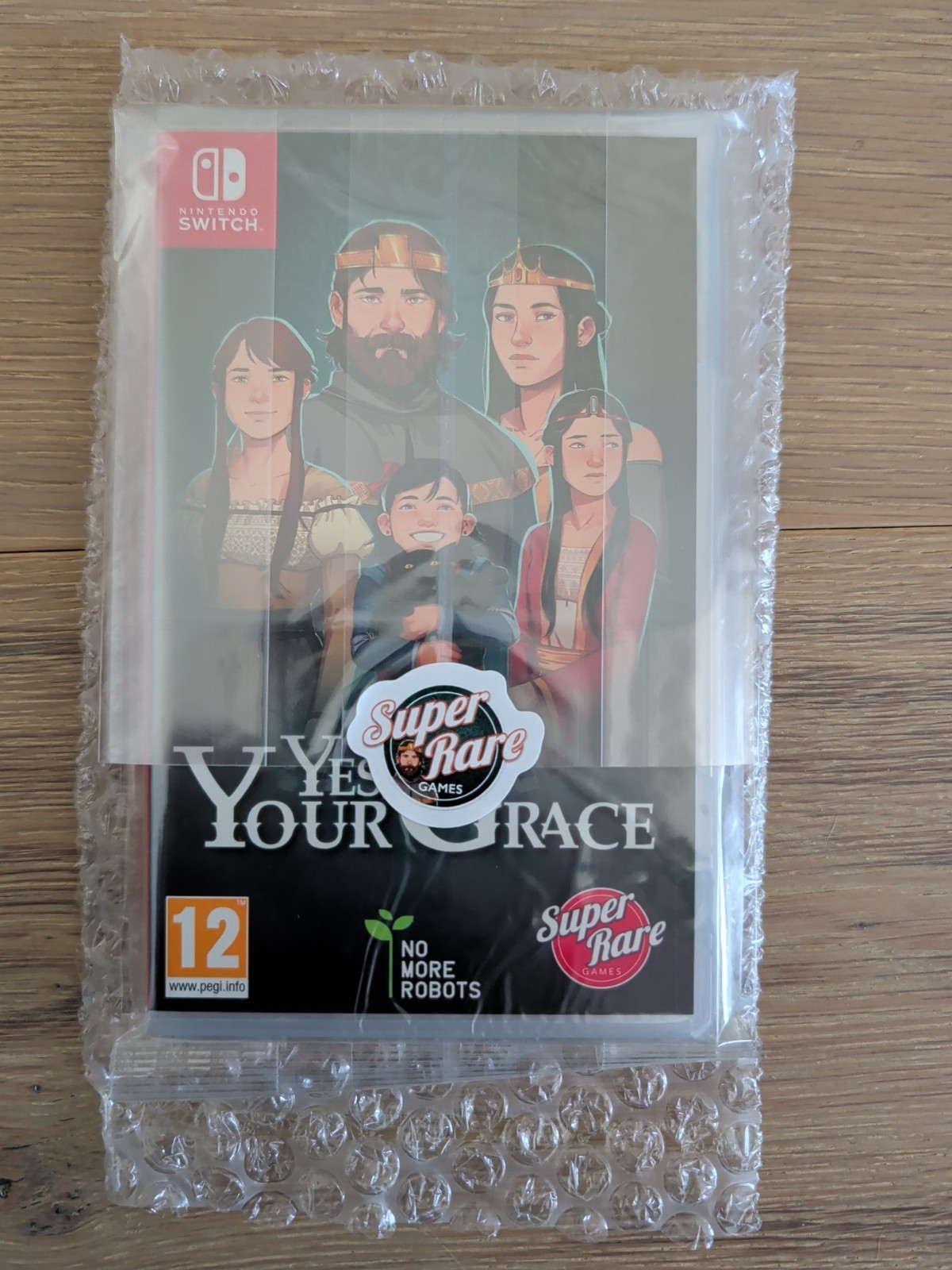 Super Rare Games#42: Yes, Your Grace – (Nintendo Switch) – New and Sealed