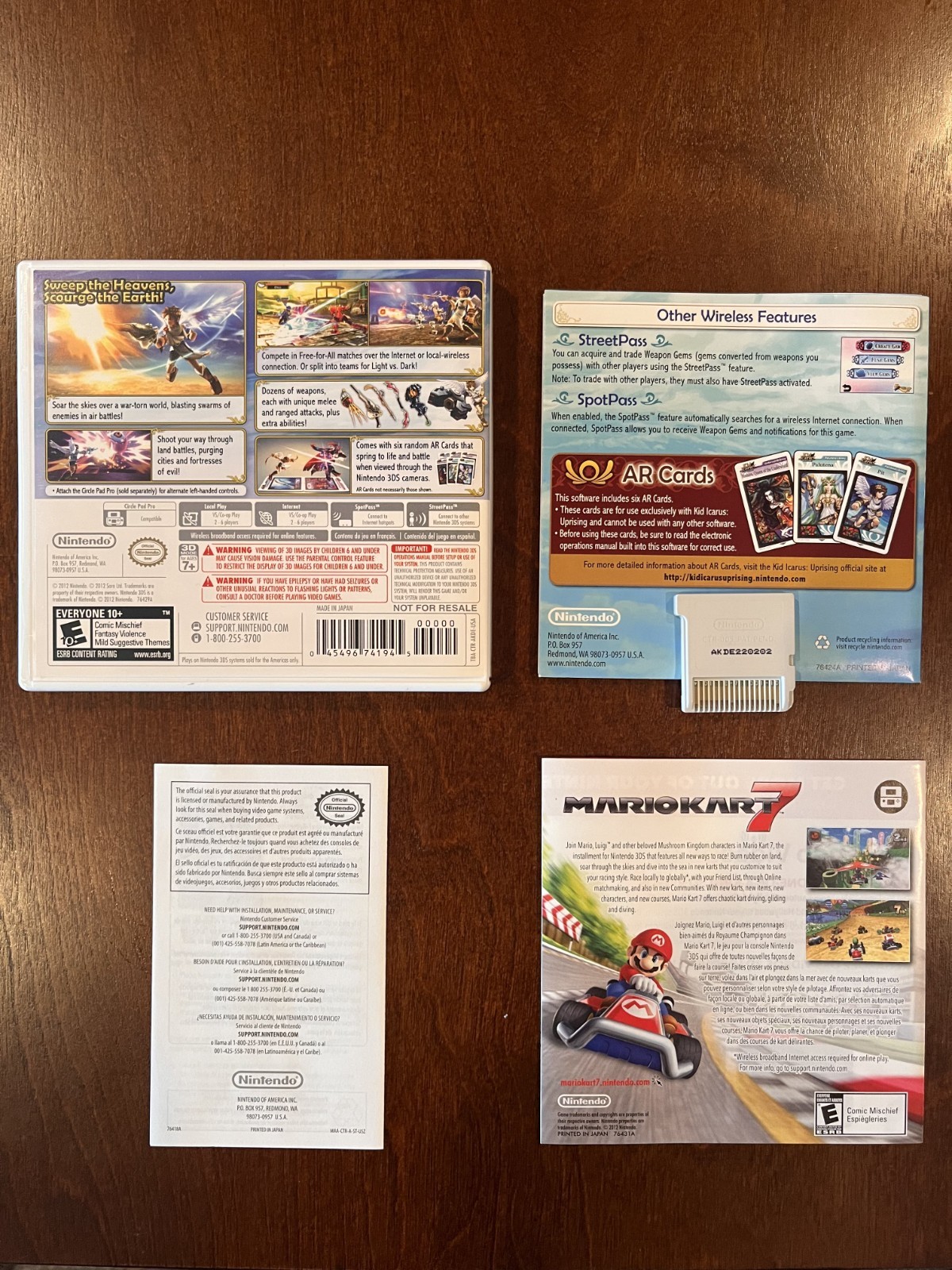 Kid Icarus: Uprising – Nintendo 3DS – CIB Complete – Authentic – Great Condition