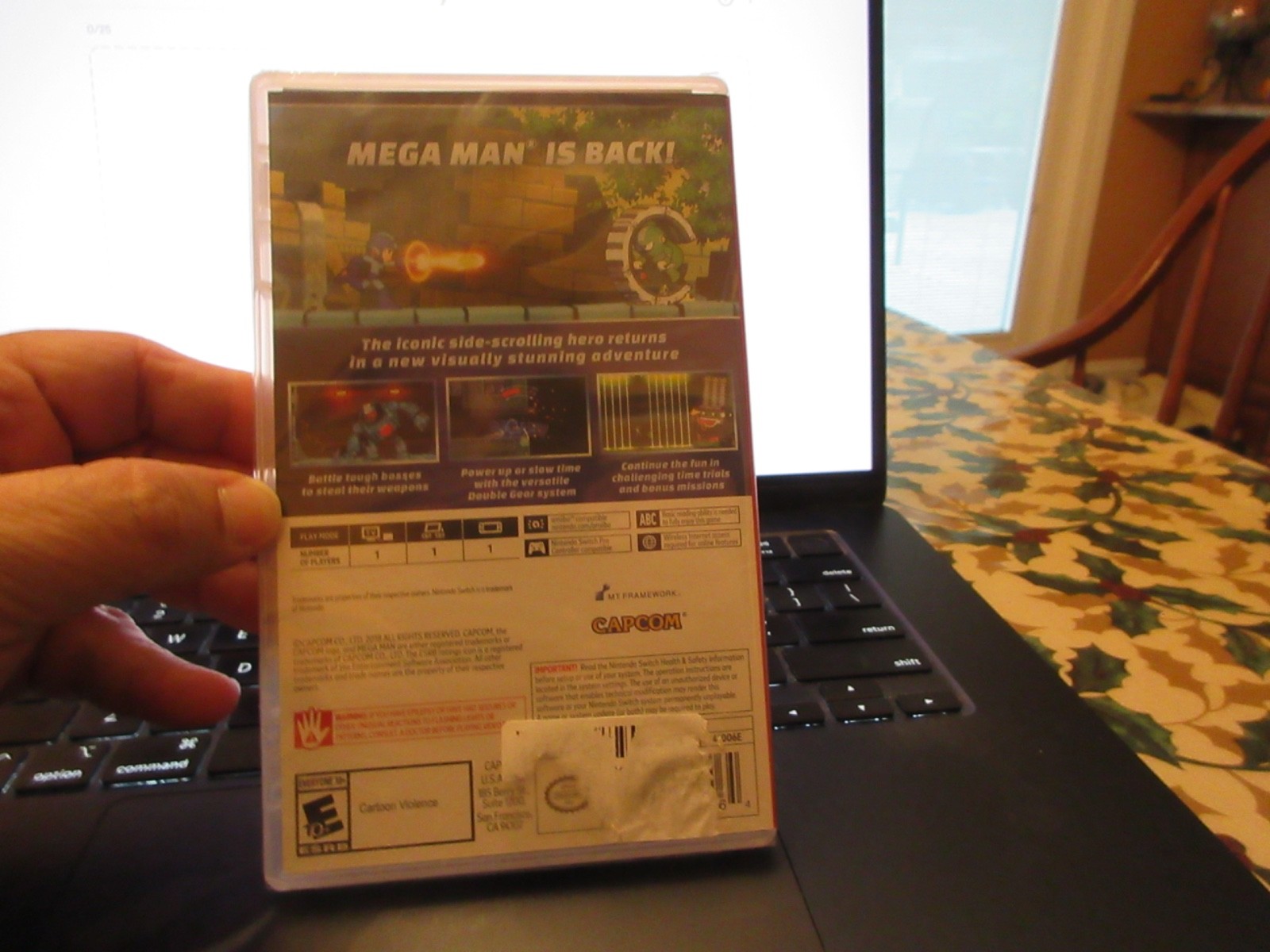Capcom Mega Man 11 Nintendo Switch Action Adventure Cartridge NEW Sealed