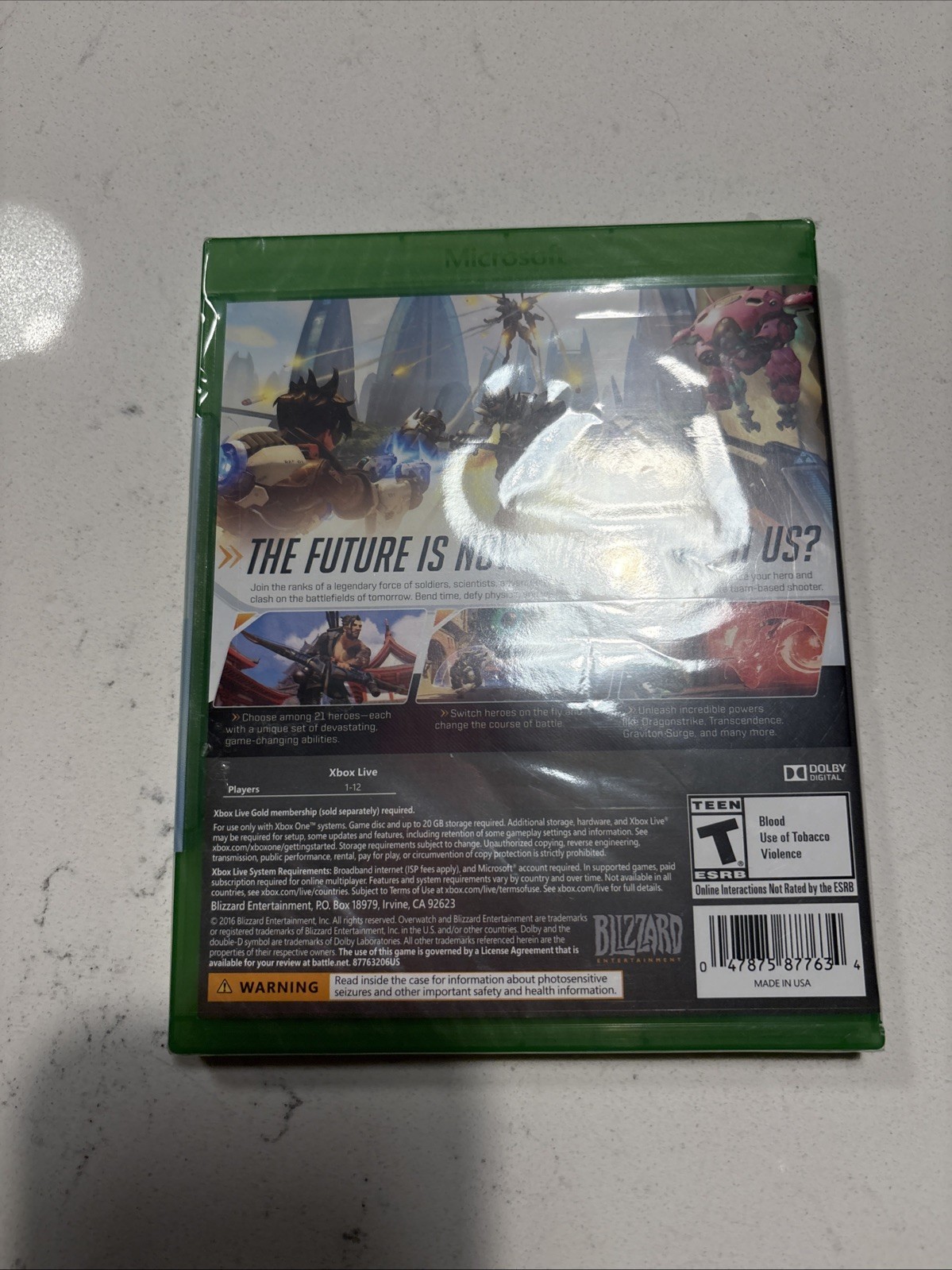 Overwatch: Origins Edition Microsoft Xbox One 2016 New Sealed