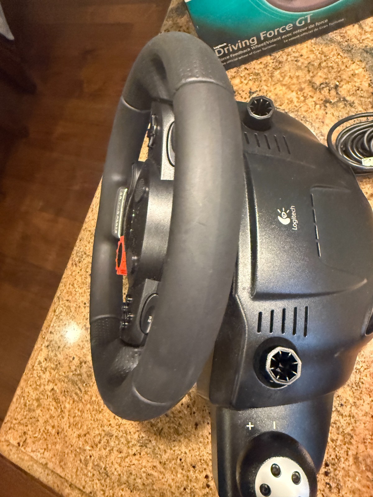 Logitech Driving Force GT Racing Wheel & Pedal Set PlayStation 3 and PC