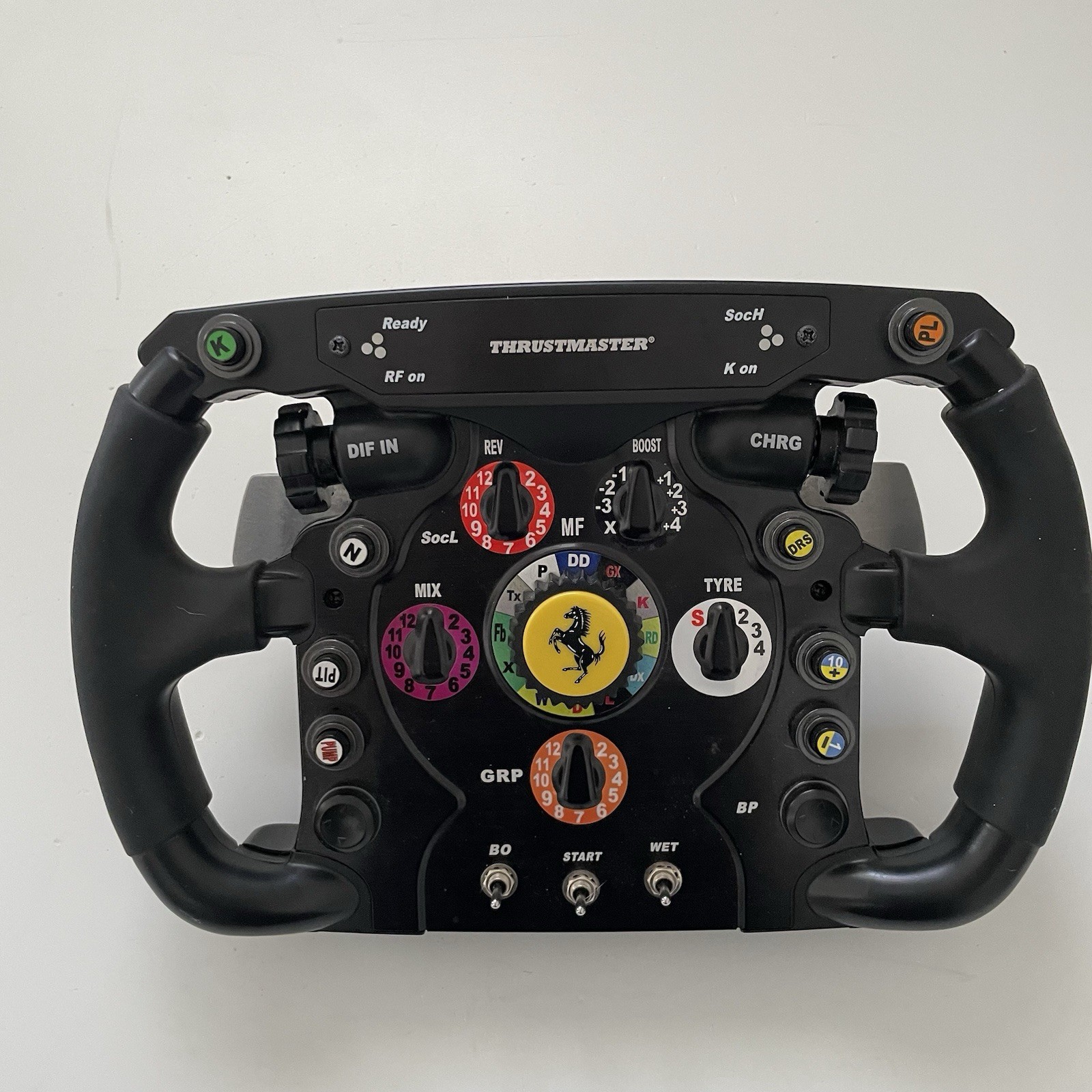 Thrustmaster Ferrari F1 Wheel Add-On Untested w/ Box Ferrari 150 Italia Edition