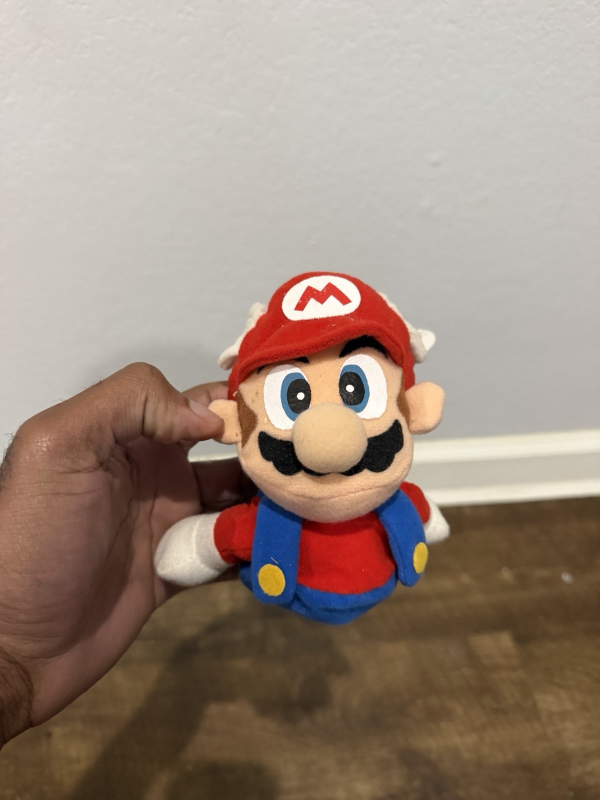 Vintage Nintendo 64 Mario Wing Cap Beanbag Plush Doll (BD&A, 1997)