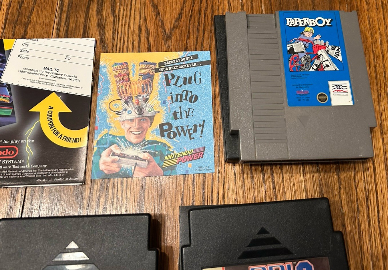 Nintendo NES-101 Top Loader Console System Only Untested Dino Riki Paperboy RBI