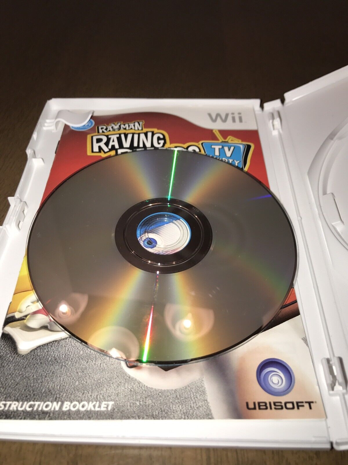 Rayman Raving Rabbids TV Party (Wii, 2008) COMPLETE Tested (7)!