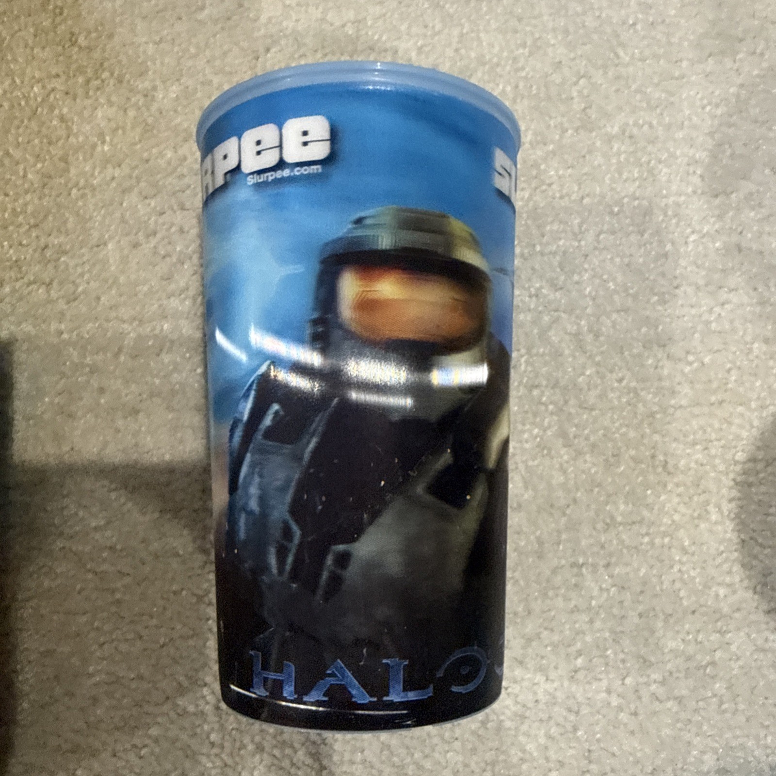 Halo 3 Holographic Slurpee Cups 7-11 Xbox 2007 3 Cups FULL Set