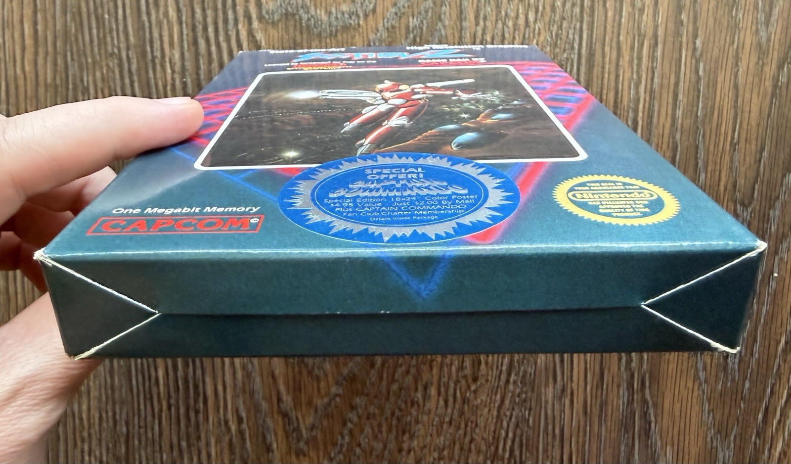 Section-Z Complete CIB Hangtab 5-Screw FIRST PRINT (Nintendo, NES 1987) VG! 🔥