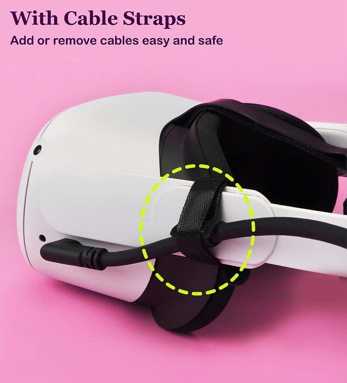 USB A to C 16FT Compatible for Oculus / Quest 2/Pro, for VR Headset Gaming
