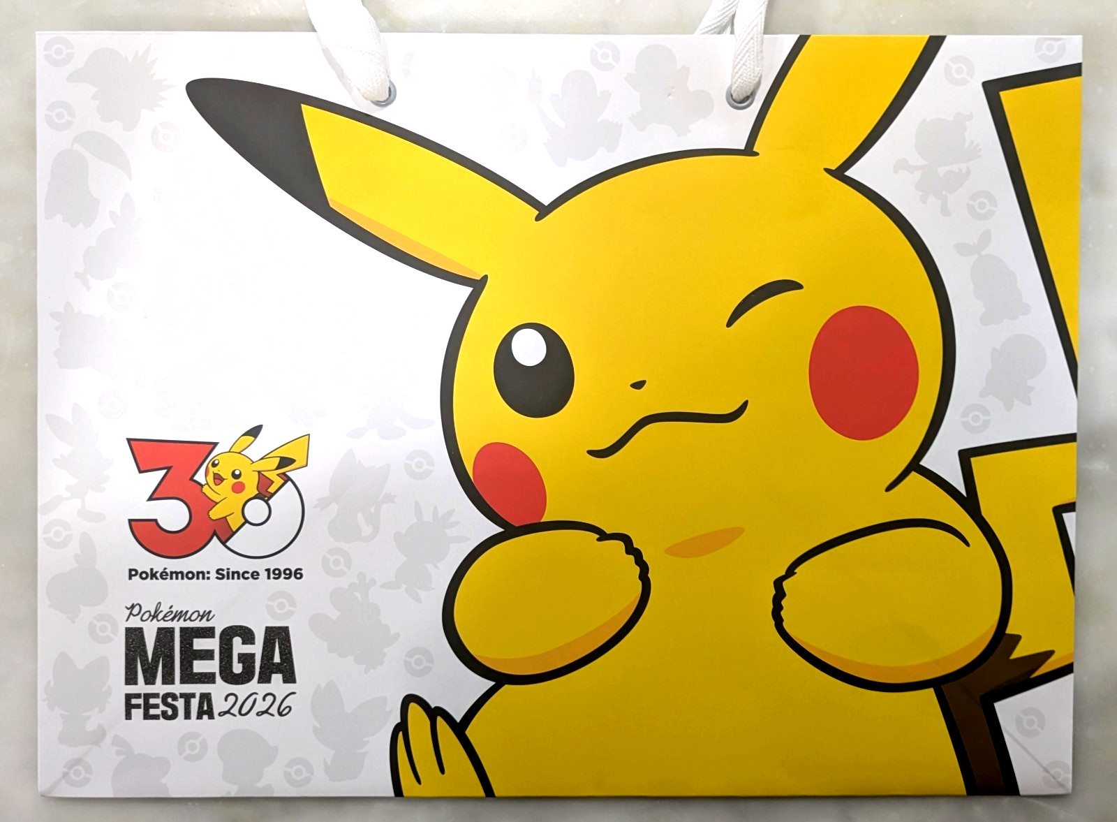 Pokémon Mega Festa 2026 Seoul 30th Anniversary Exclusive Bag Korea Event NEW