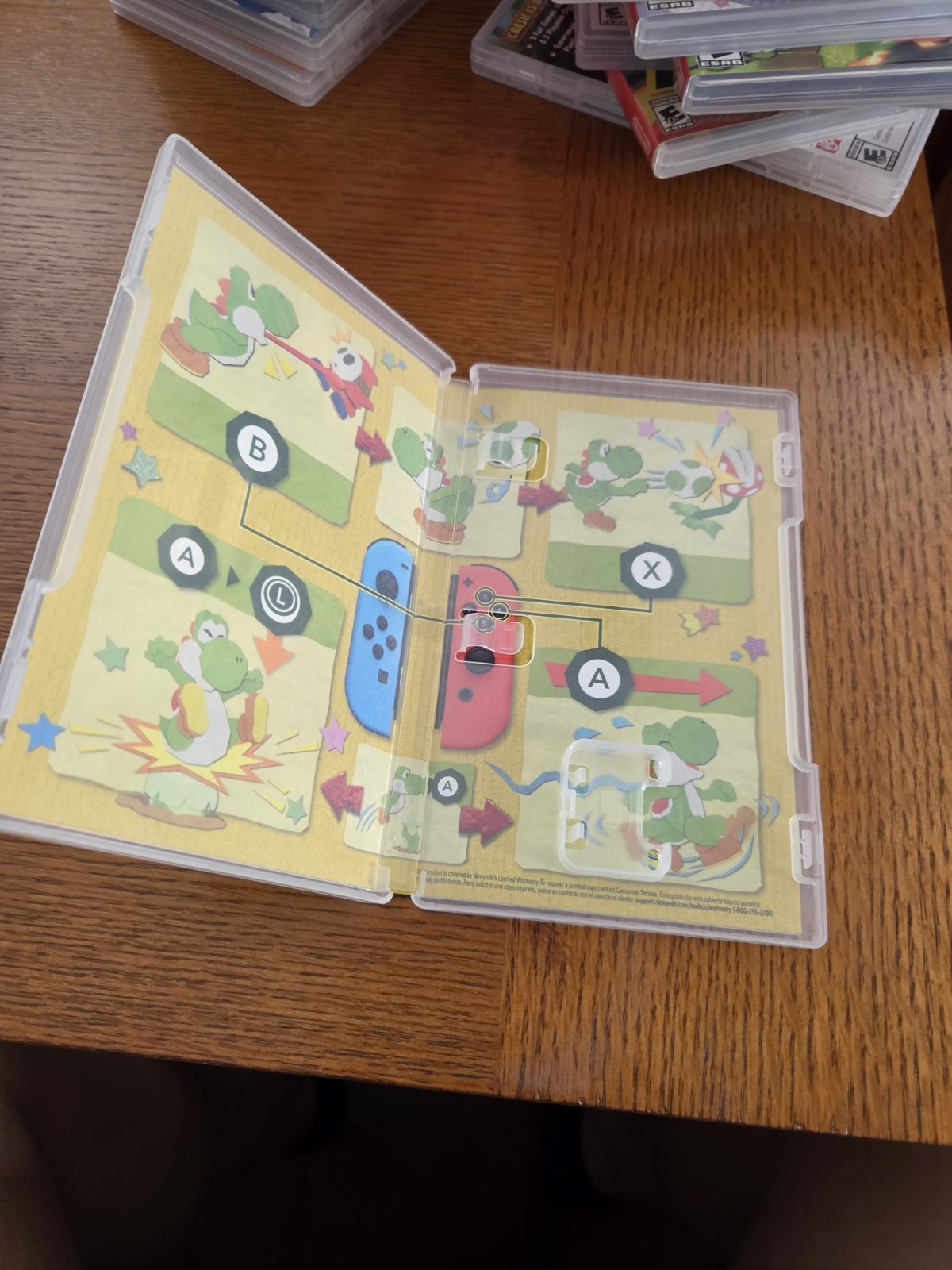 (No Game)Nintendo Yoshi’s Crafted World Nintendo Switch Platformer Multiplayer