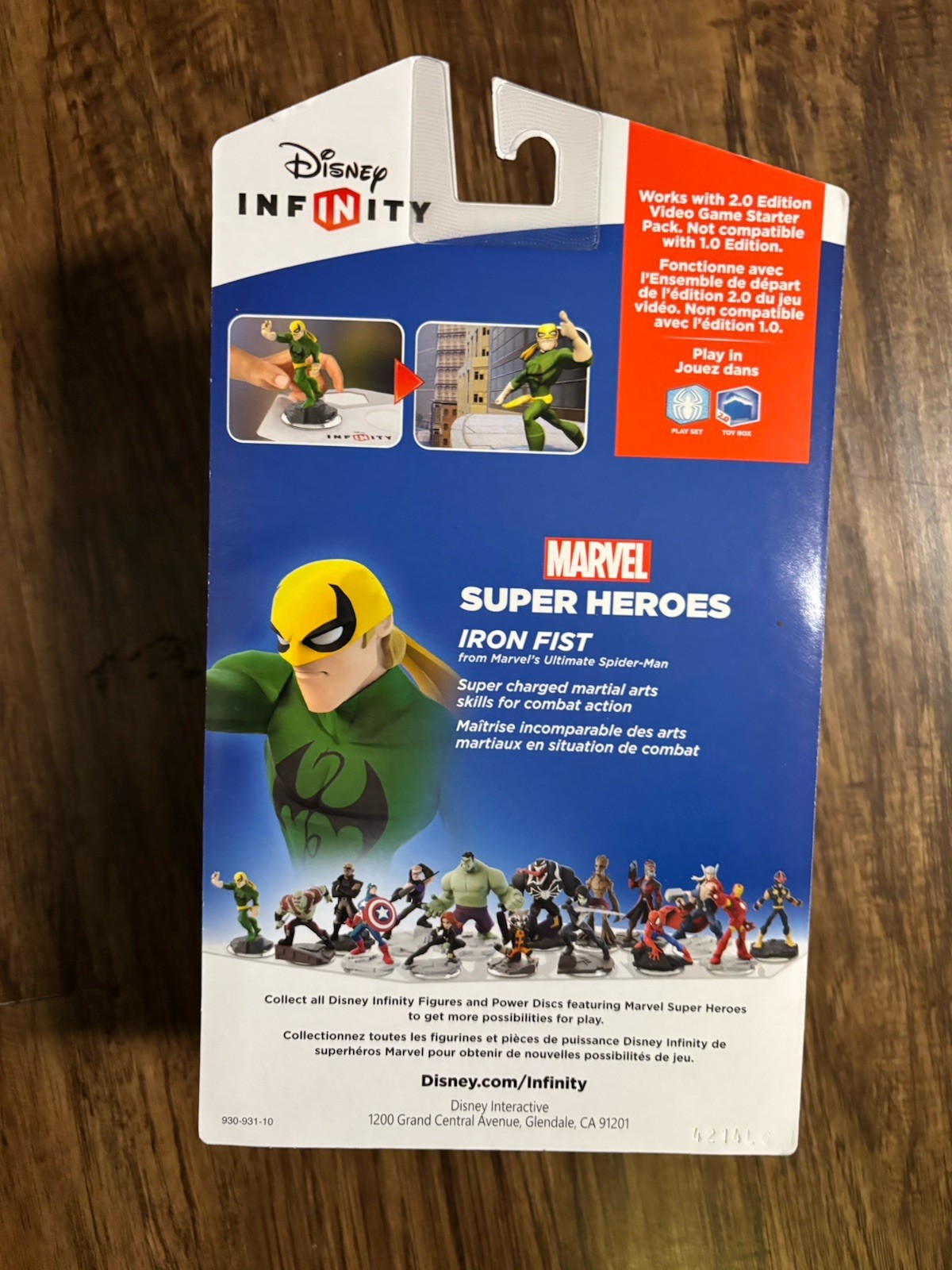 Disney Infinity 2.0 Marvel Super Heroes Iron Fist