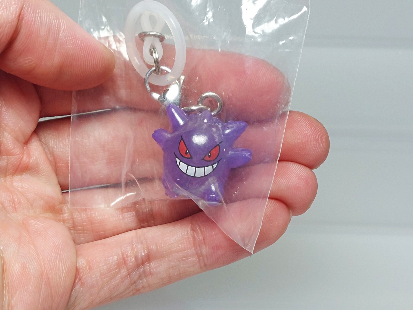 Pokemon Center Japan 2023 Pokémon Marker Accessory Gengar Figure New 0.8in