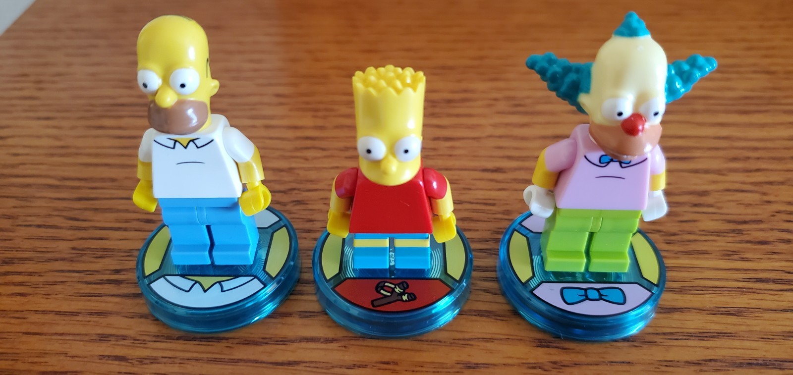 LEGO Dimensions Simpsons Packs 71211, 71227, 71202: Homer, Bart & Krusty Packs