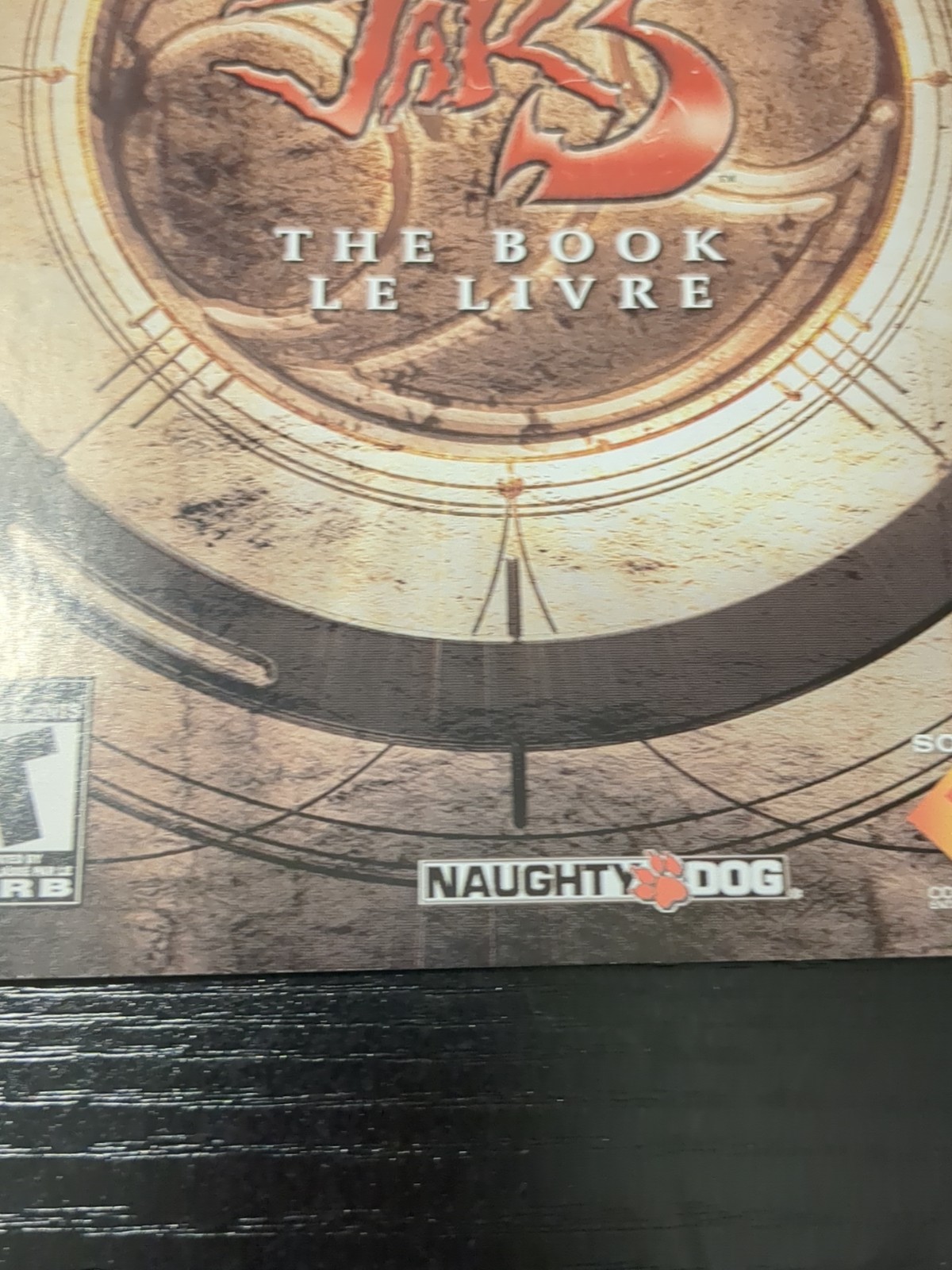 JAK 3 The Book Original Booklet Manual ONLY Guide Instruction Authentic OEM LN