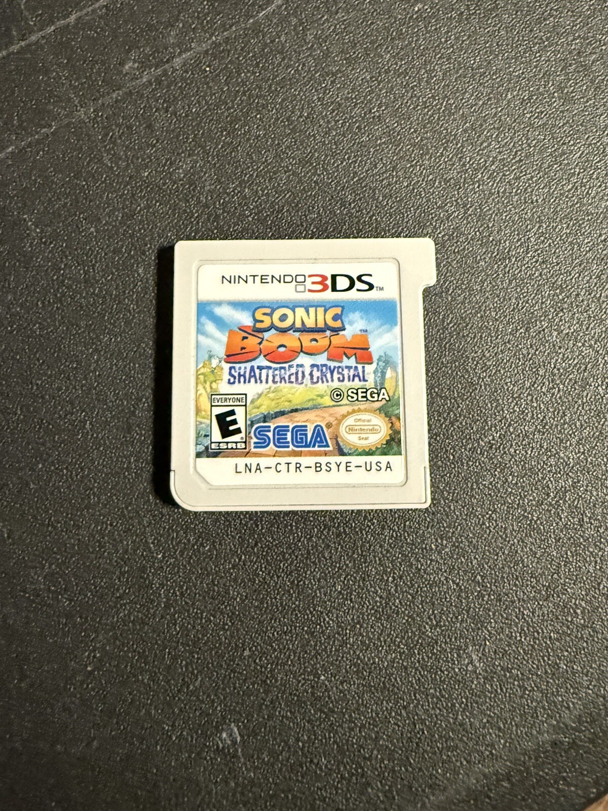 Nintendo 3DS Sonic Boom: Shattered Crystal Game Cartridge