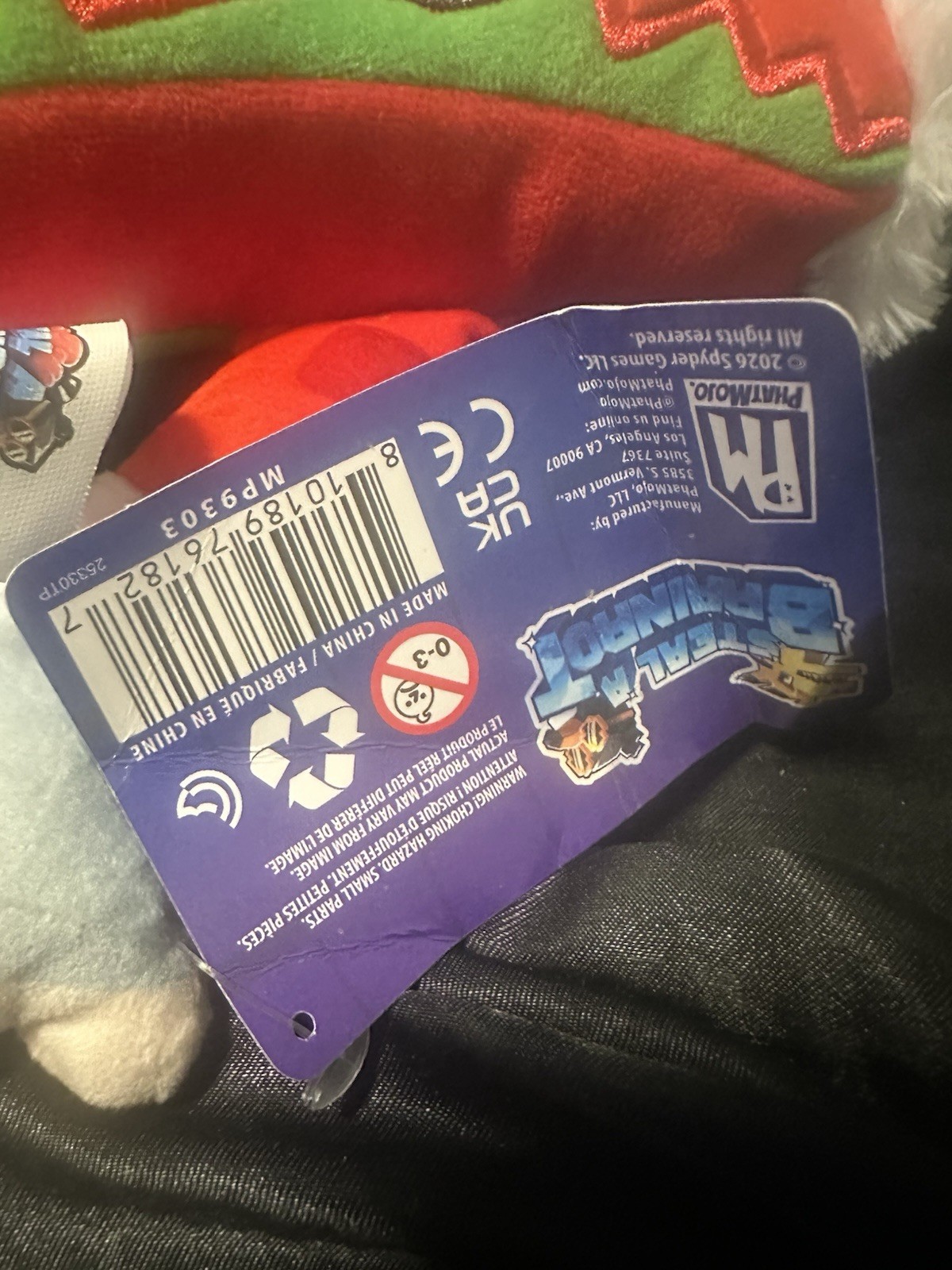 Official Steal A Brainrot 67 Holiday Plush With Festive 67 In Game Character