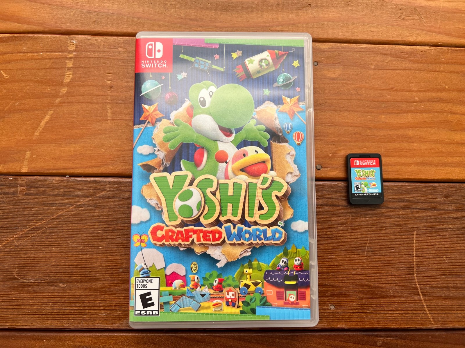 Yoshi’s Crafted World – Nintendo Switch Game w/Case