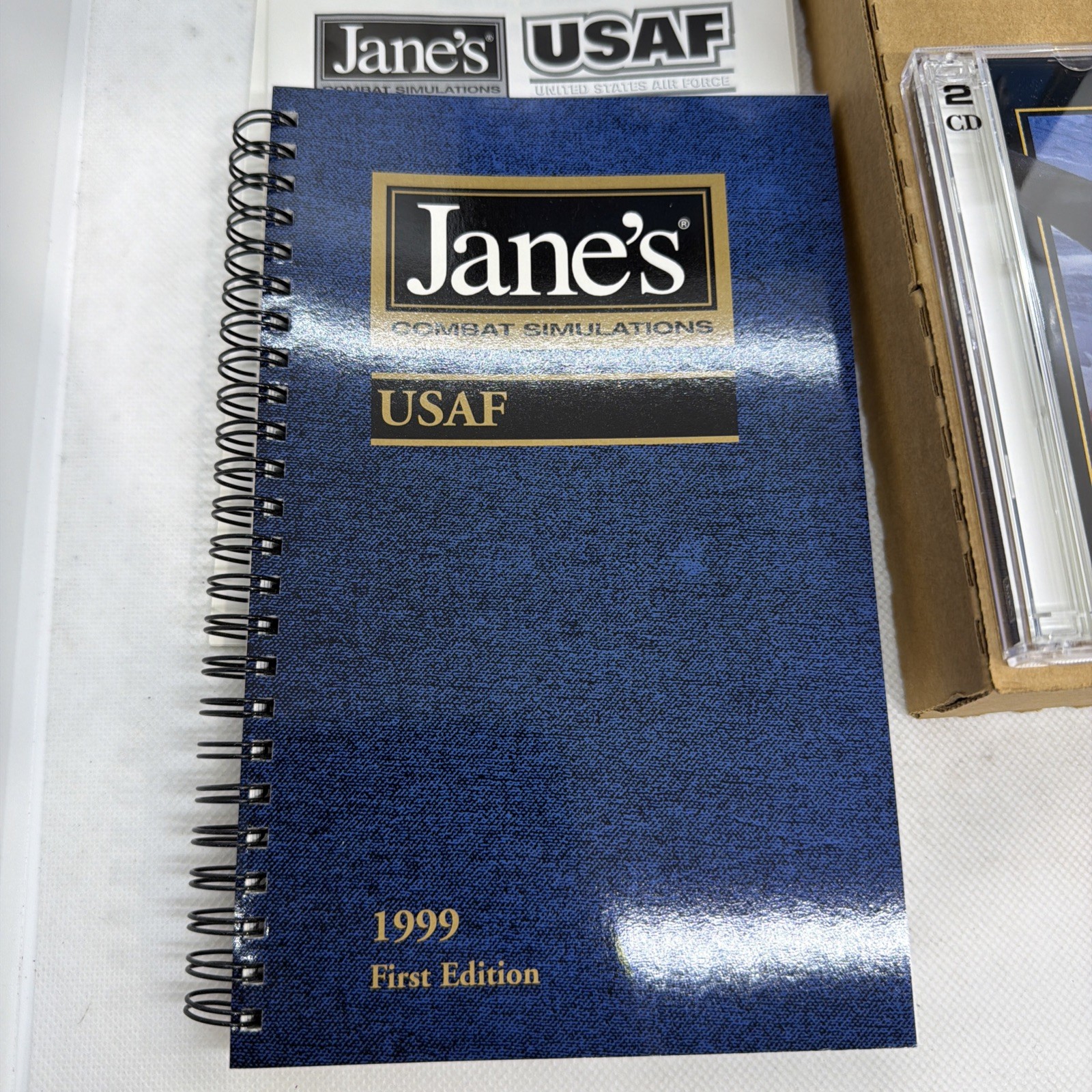 Jane’s USAF United States Air Force Combat simulations PC CD Big Box Complete