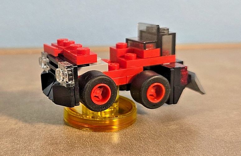 5 Lot LEGO Dimensions Vehicles w/ Toy Tag Bases (Harry Potter / Knight Rider)