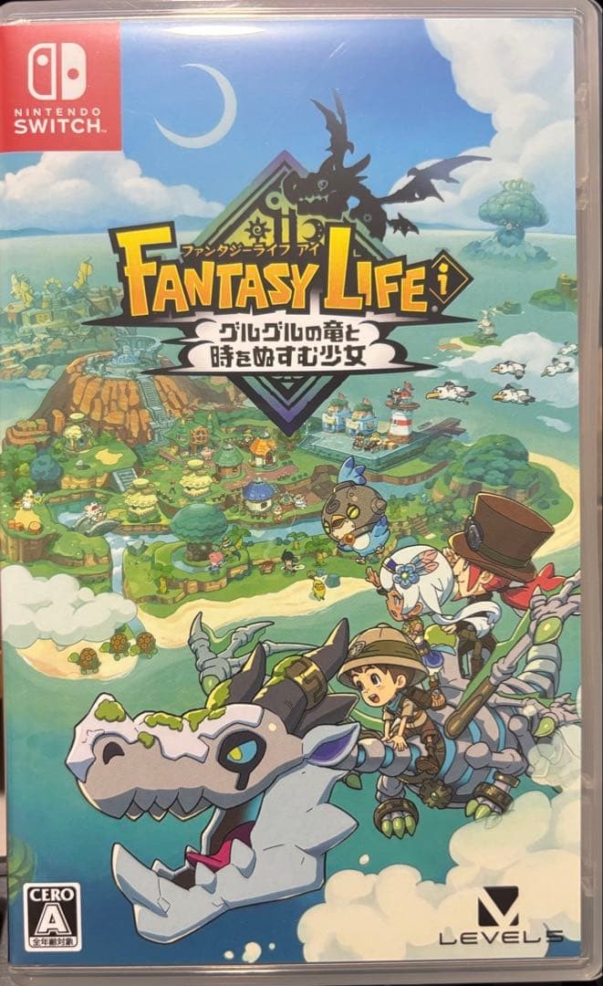 Fantasy Life i: The Girl Who Steals Time Nintendo Switch Game Software Used