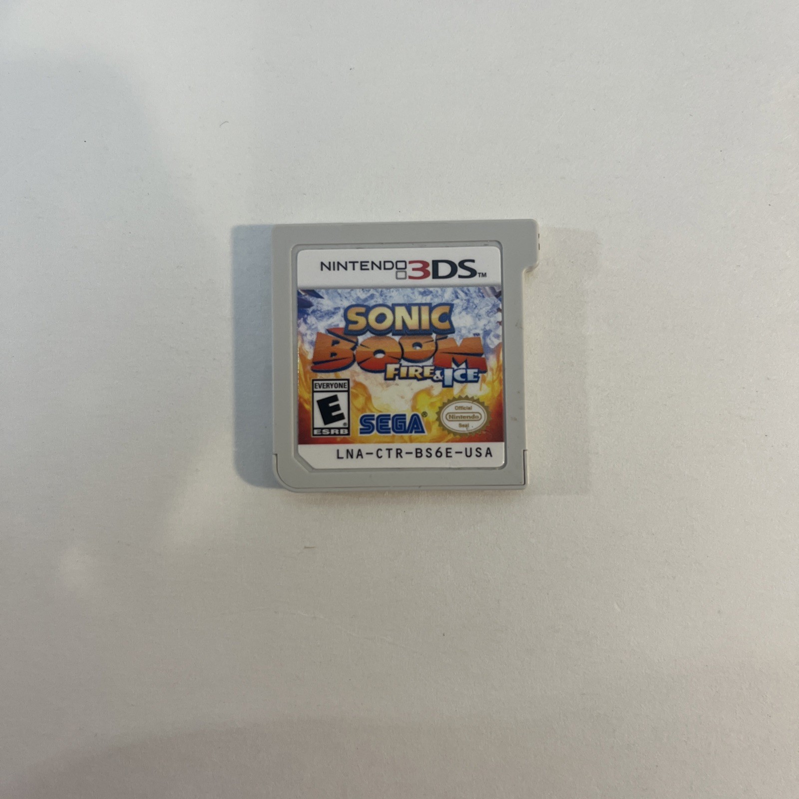 Sonic Boom: Fire & Ice (Nintendo 3DS, 2016) – Cart Only – Authentic – Tested!