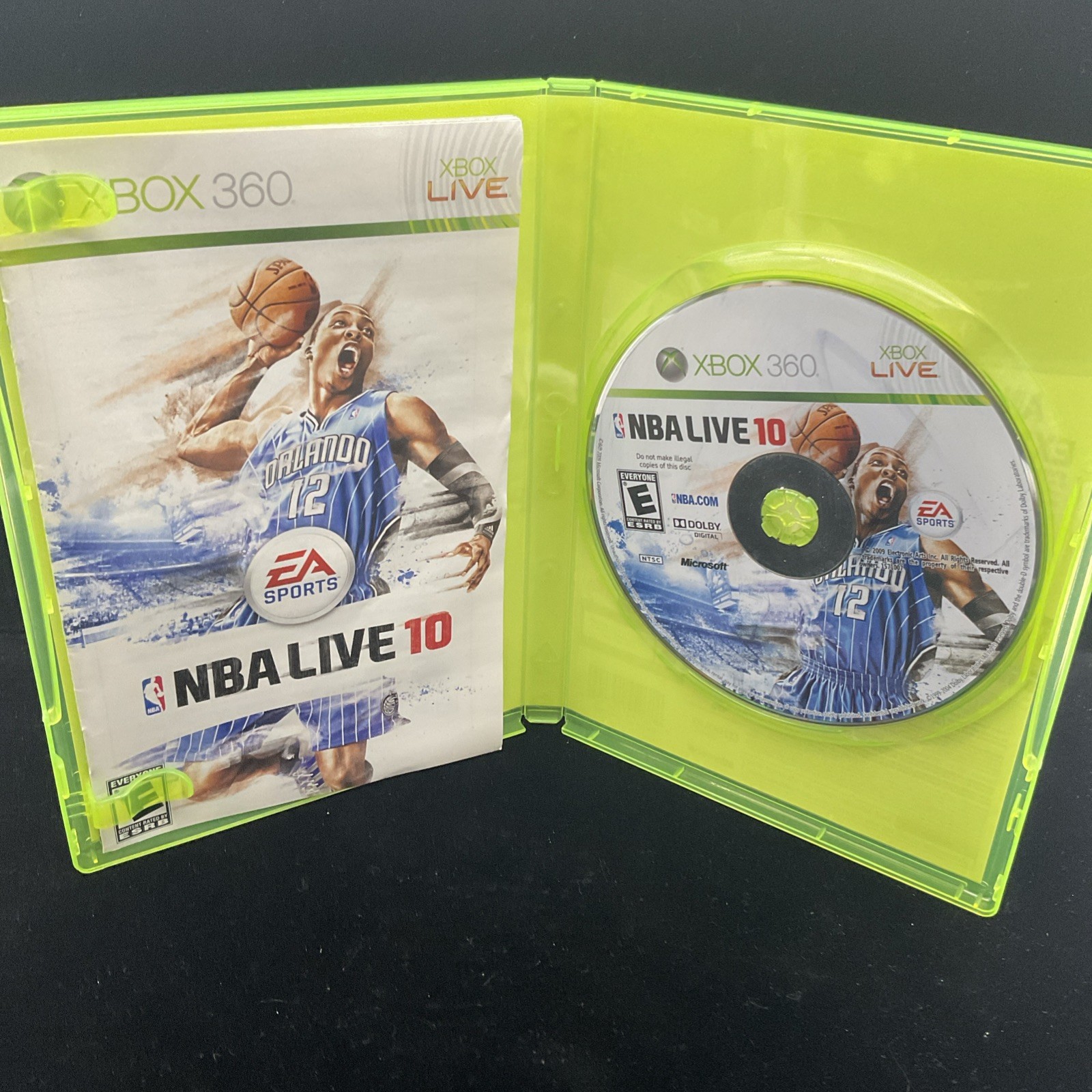 NBA Live 08/09/10 (Xbox 360) Tested & Working Clean 1 YR Warranty Refurbished