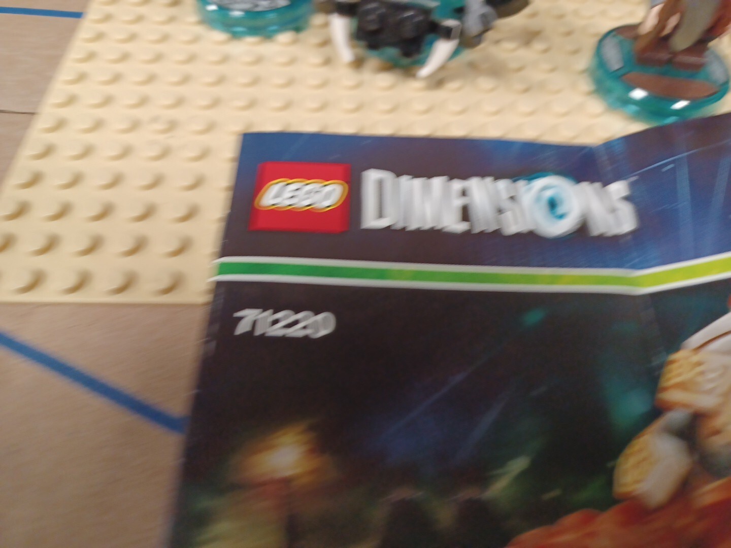 Lego Dimensions Lord of the Rings Lot 71218 71220 Gollum Gimli
