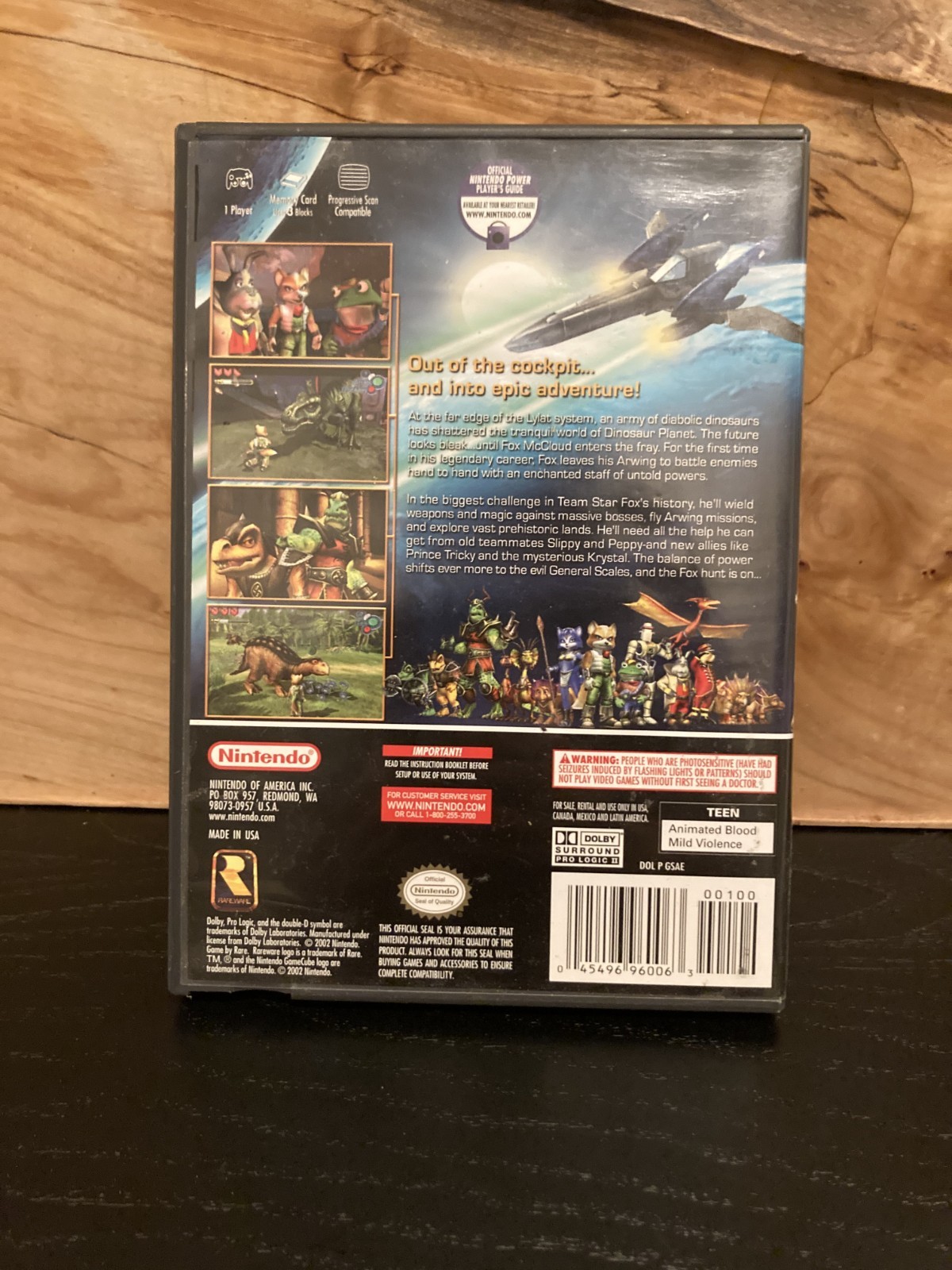 Star Fox Adventures (Nintendo GameCube, 2002) – Black Label