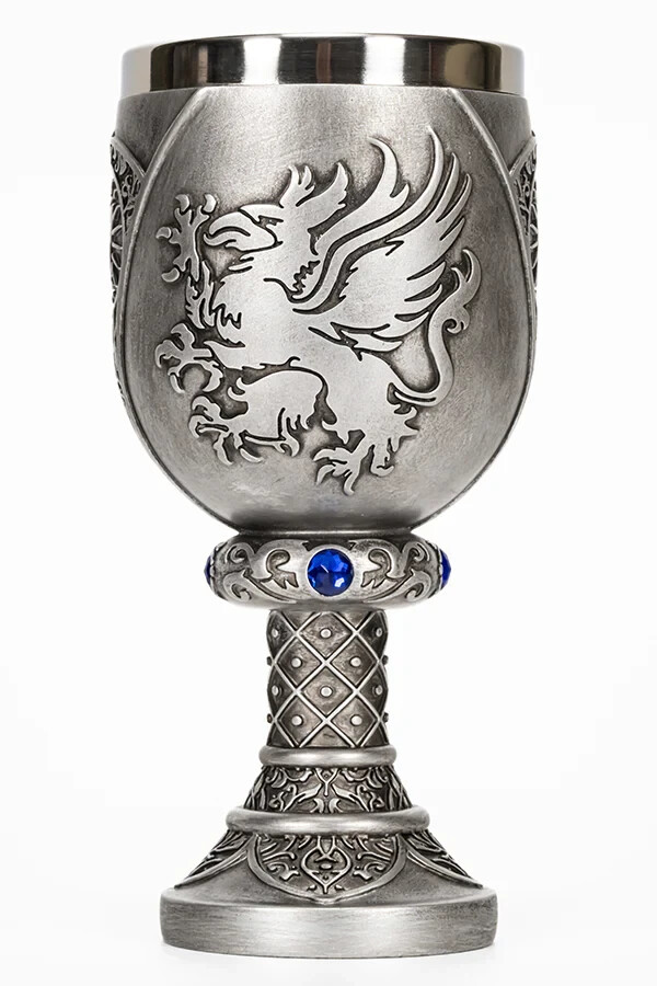 Dragon Age Grey Warden Joining Chalice Cup Letter Case Necklace Pendant Bundle