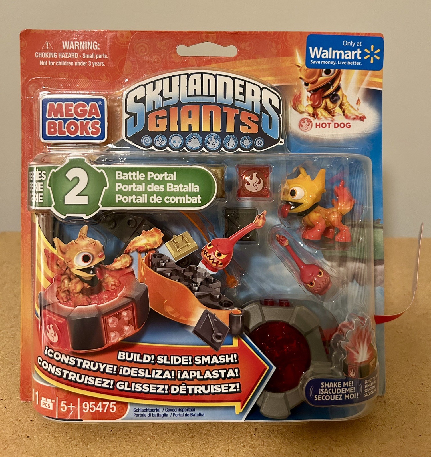 Skylanders – Giants – MEGA BLOKS – Only @ WM – Molten Hot Dog 🌭 BNIFSP