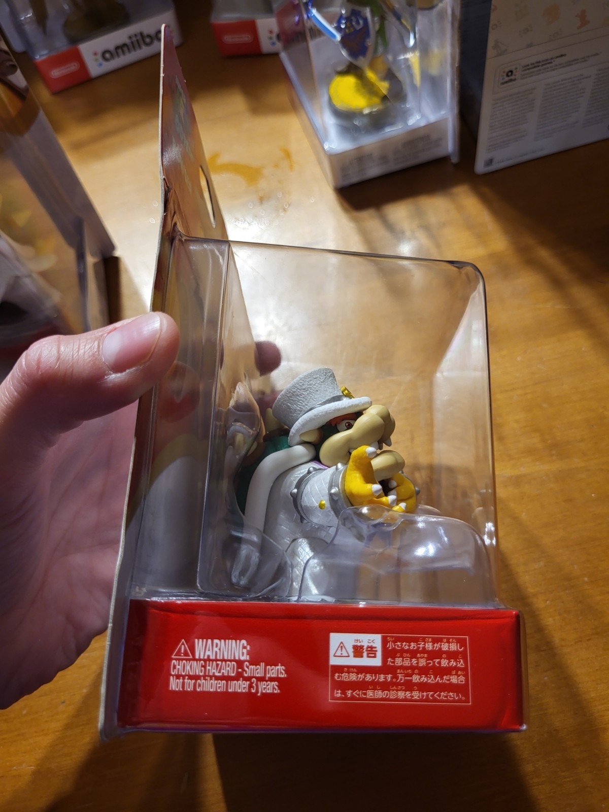 BOWSER WEDDING OUTFIT Super Mario Odyssey Nintendo Amiibo Wii U Switch