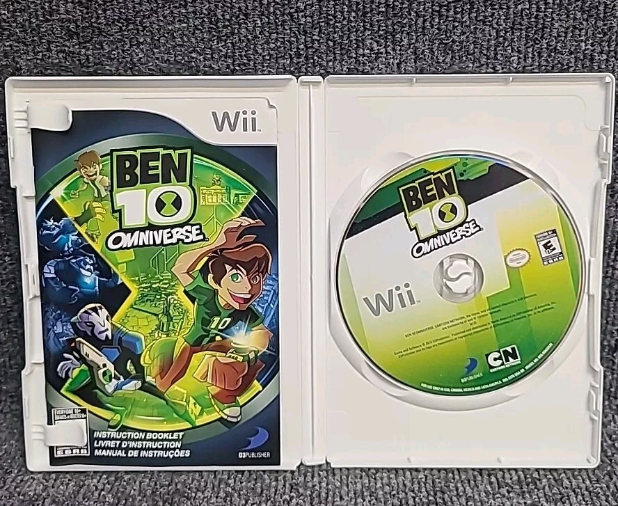 Wii Ben 10: Omniverse (Nintendo Wii, 2012) Complete Game Video Game