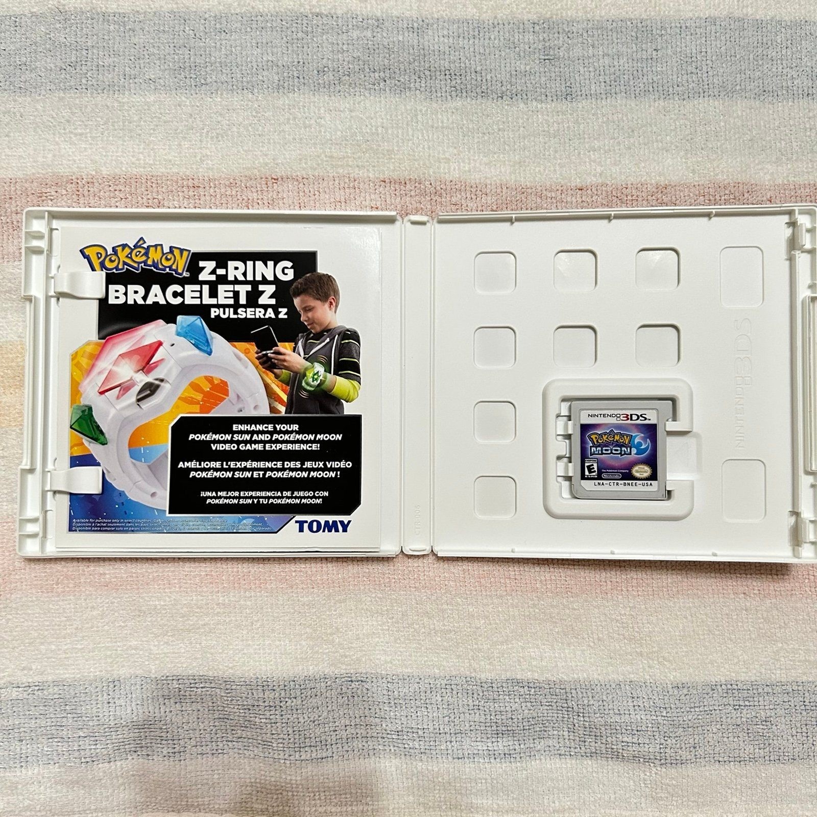Pokémon Moon (Nintendo 3DS, 2016) Video Game CIB w/ Manual TESTED WORKING