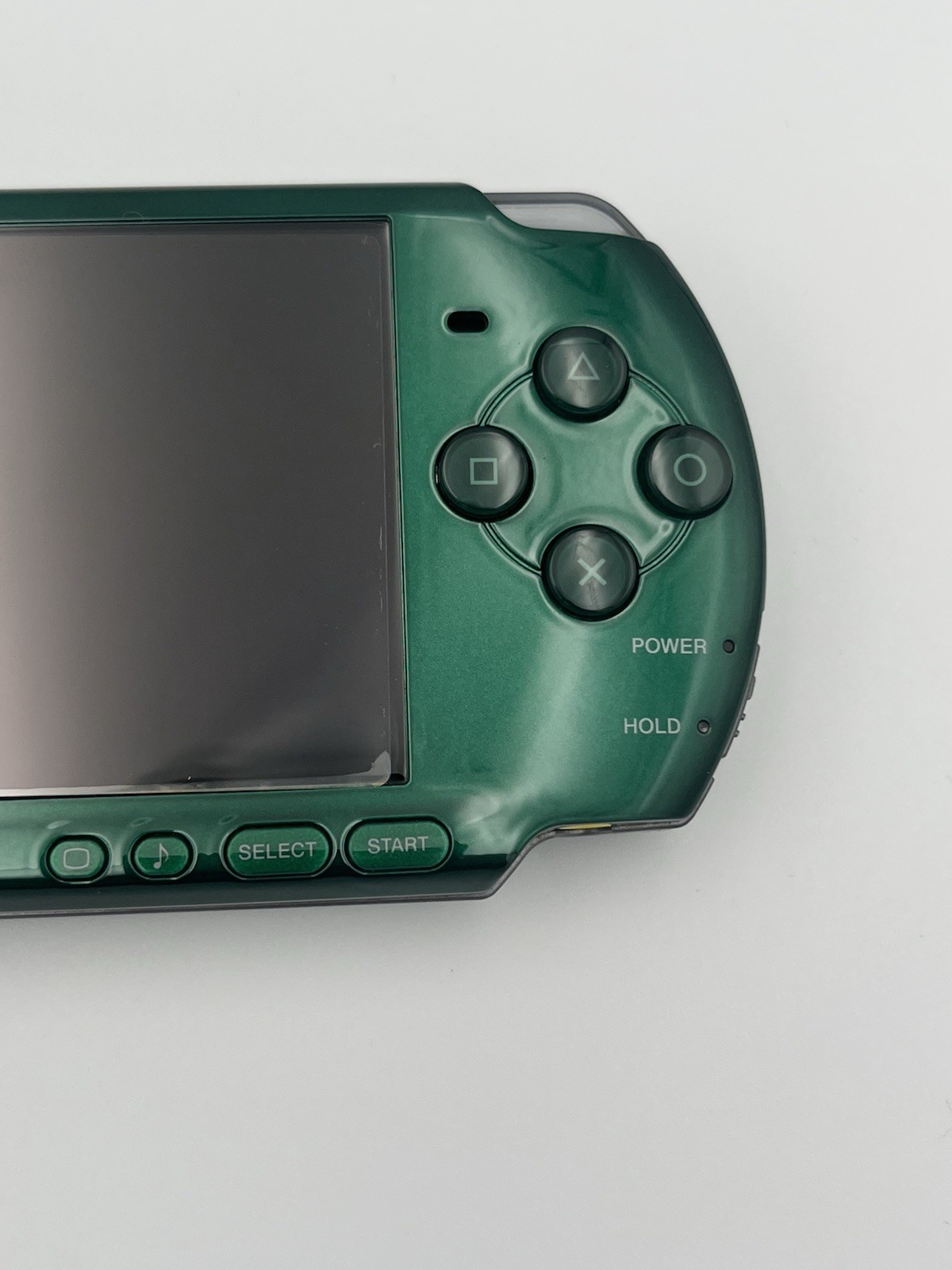 Sony PSP 3000 Console Spirited Green W/ New Battery & Charger Boxed 4GB SD Card