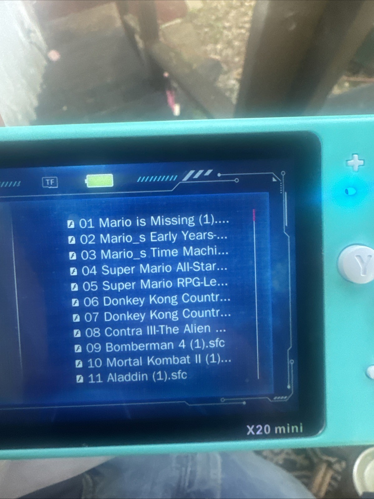 X20 Mini Handheld Game Console 4.3 inch Portable Game Console