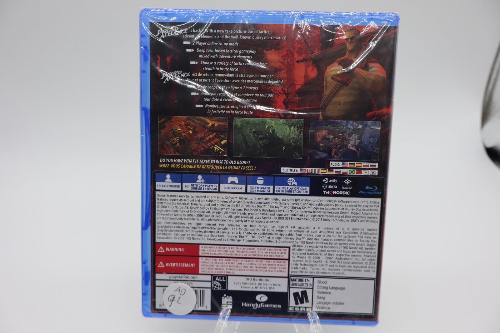 Jagged Allinace: Rage – Sony PlayStation 4 Factory Sealed