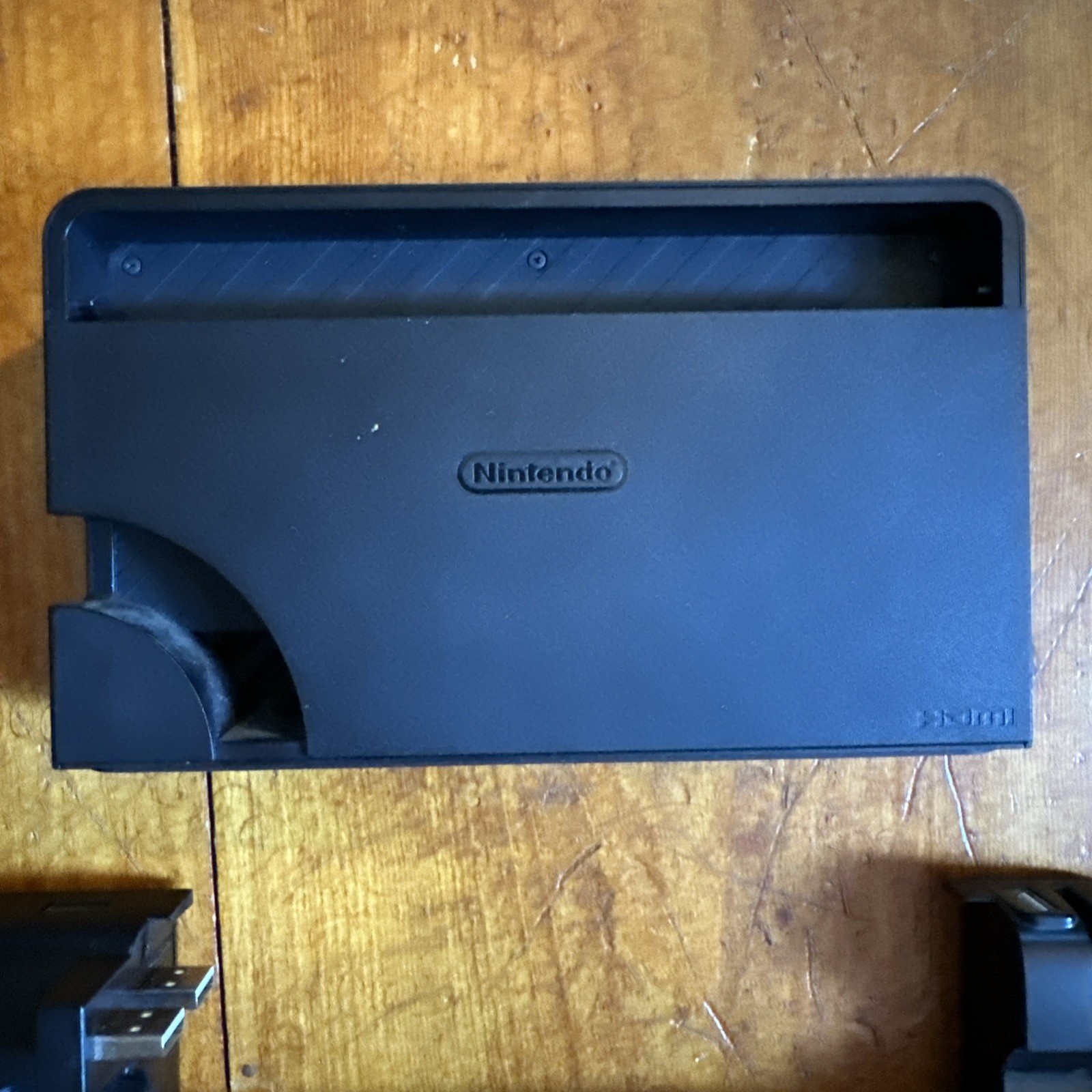 OEM Nintendo Switch 1 Black Charging Dock Docking Station HEG-007 Works NICE!!