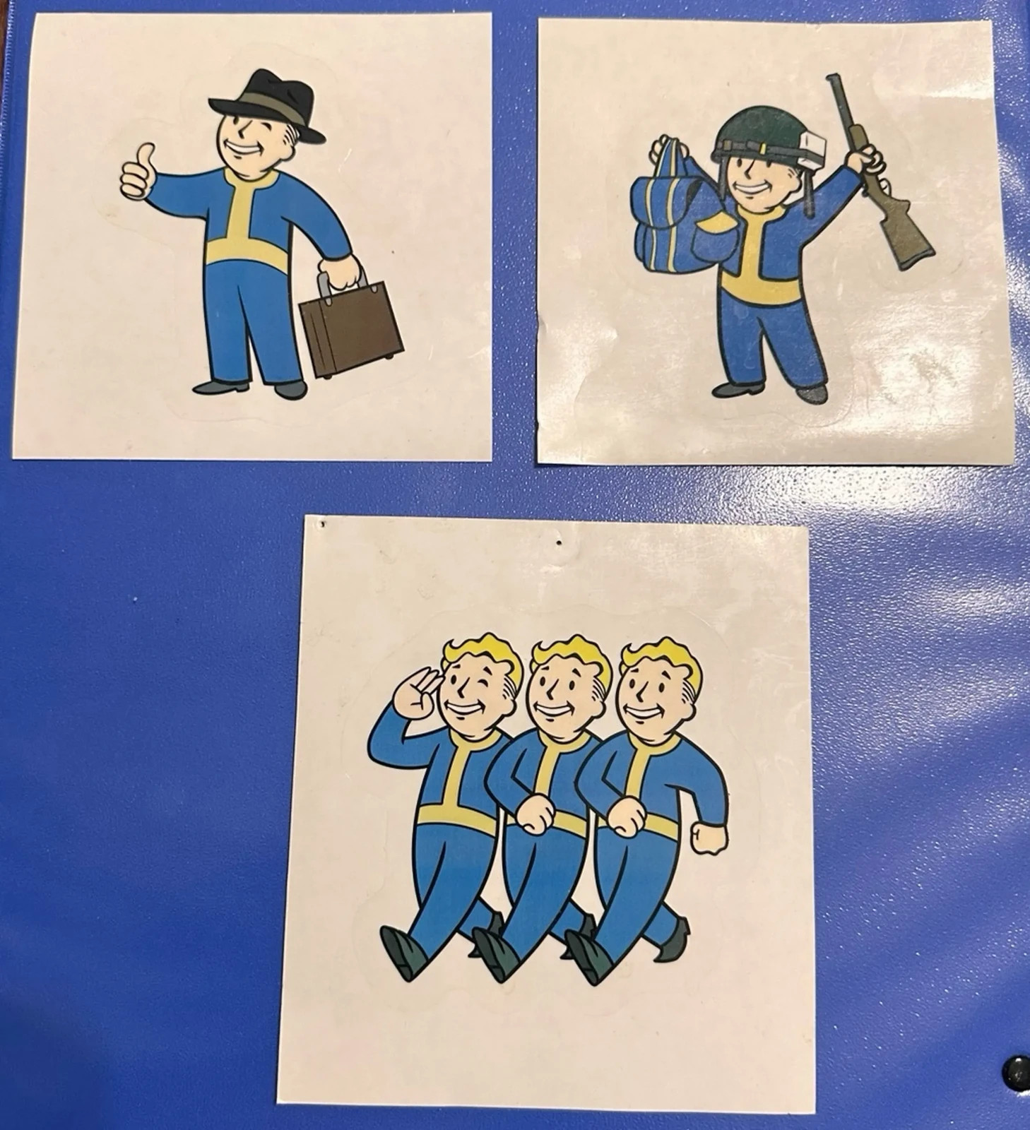 Fallout 76 Promotional Collectible Sticker Set GameStop Exclusive