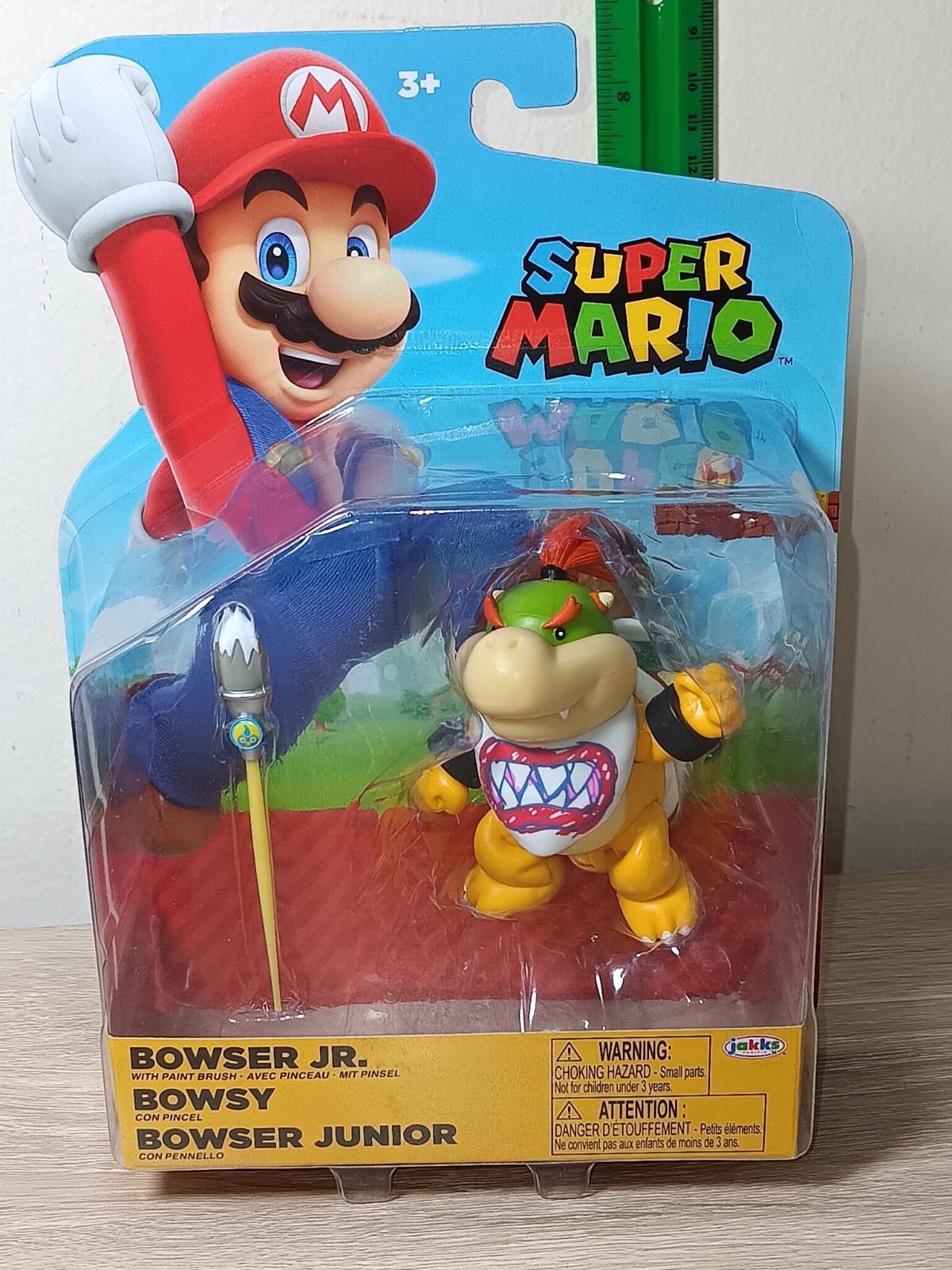 *FREE SHIP* 4″ LUDWIG + LEMMY + BOWSER JR Super Mario World of Nintendo Jakks