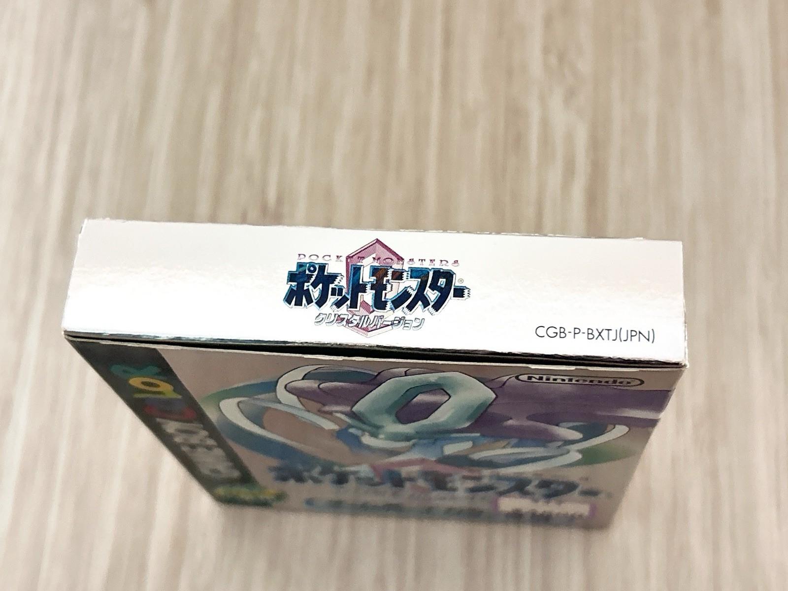Pokemon Crystal Gameboy Color Complete in Box CIB Japanese New Battery GBC