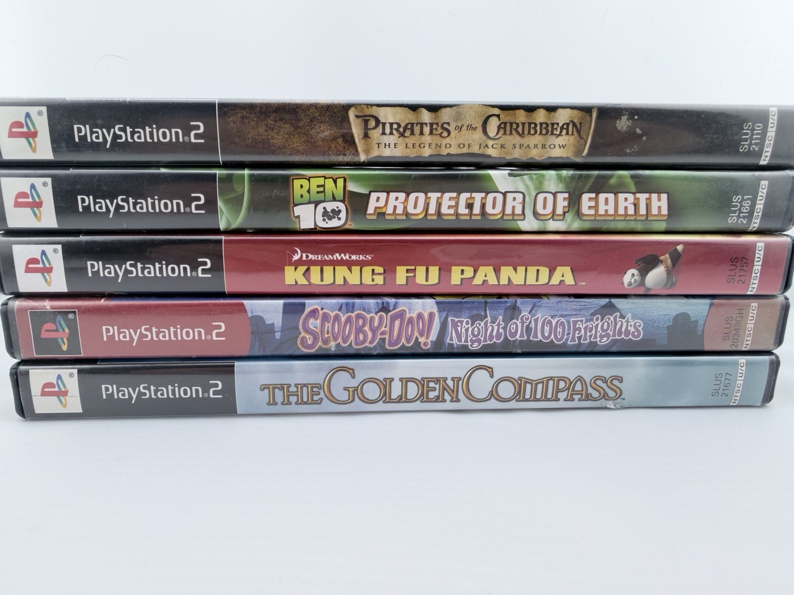 PS2 Movie Show Bundle | Kung Fu Panda | Pirates Of The Caribbean | Ben 10 Tested
