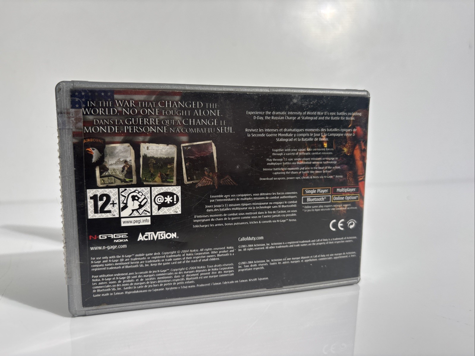 Call of Duty by Activision for N-Gage, PEGI 12 PAL, Manual, Multiplayer