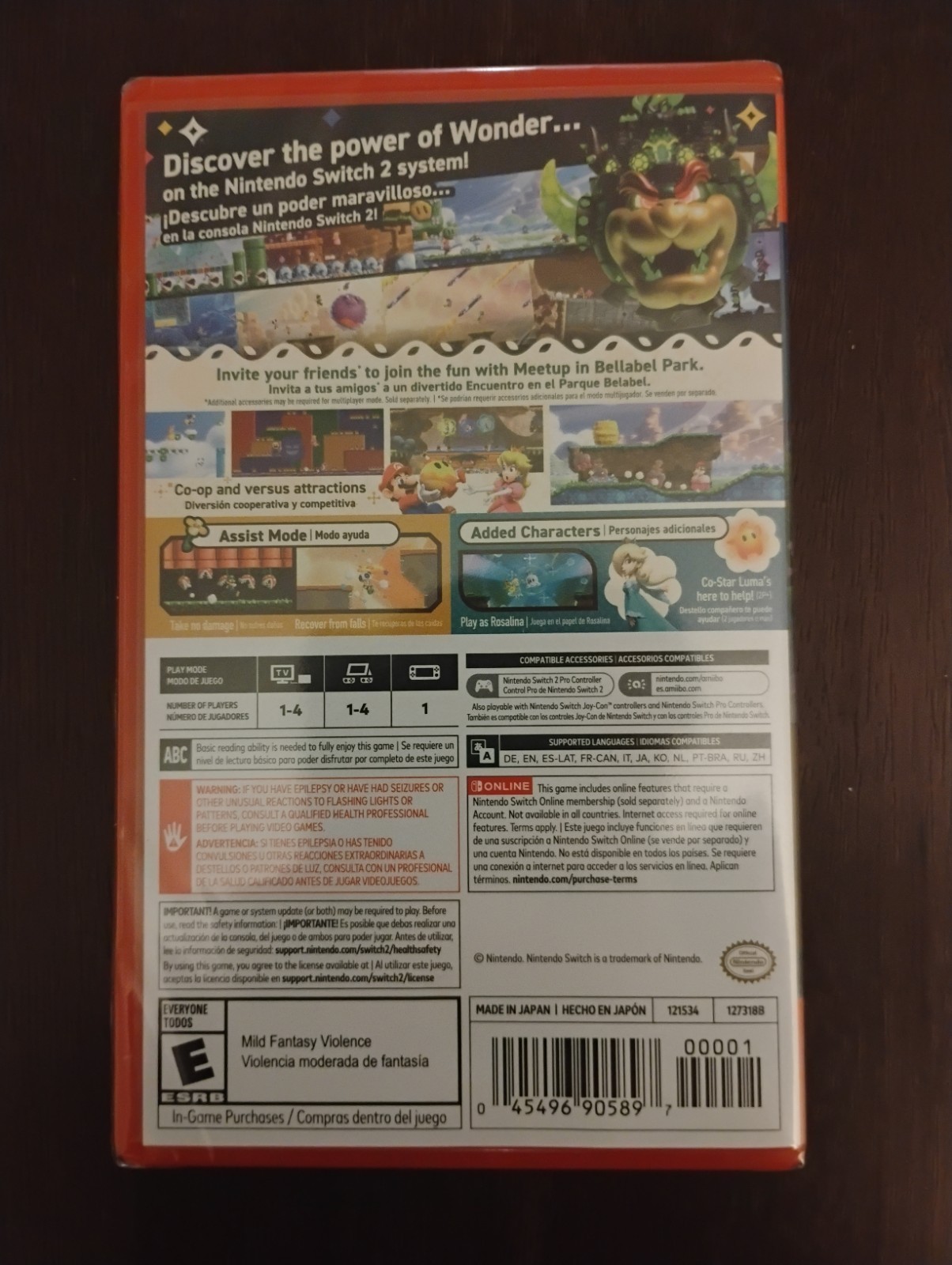 Super Mario Bros. Wonder Nintendo Switch 2 Edition + Meetup in Bellabel –