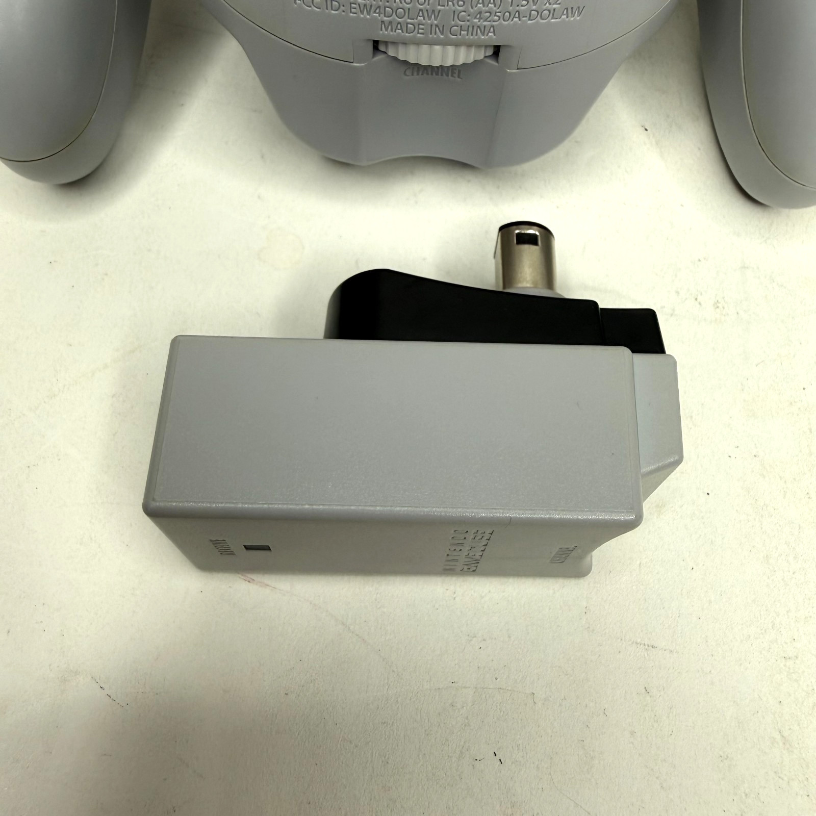 Nintendo Gamecube Platinum Wireless Wavebird Controller w/ Receiver Genuine! OEM